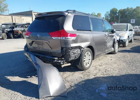 2013 Toyota Sienna Xle/Limited из США, поврежденный, VIN 5TDYK3DC5DS402828